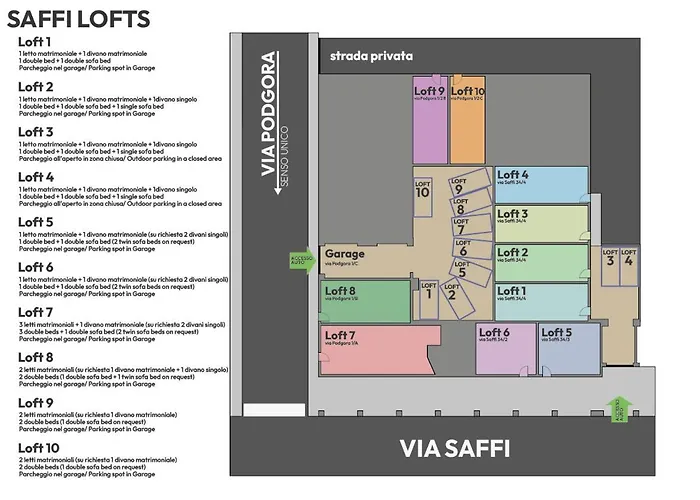 Saffi Lofts Lägenhet *